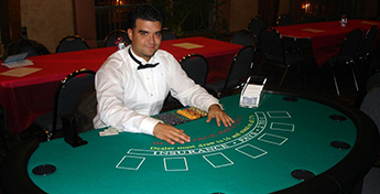 Dealer on Fundraiser Night in Queens, NY Dealer on Fundraiser Night in Queens, NY
